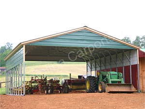 Vertical Roof Style with One Gable Per End